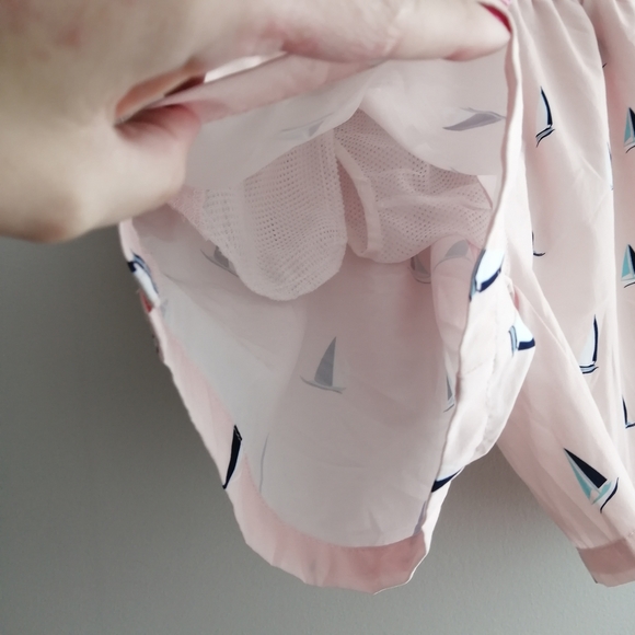 Frank's Sailboat Print Swim Trunks in Whitsunday Pink 6" Inseam Medium - Picture 6 of 15